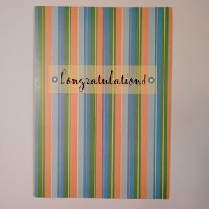 Paper Magic Group "Congratulations" Greeting Card with Envelope, Pre-owned